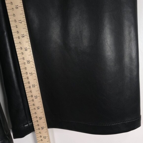 NWT JONATHAN SIMKHAI Faux Leather Wide Leg Pants STYLE 522-4058-V Jamie Size 10 - Picture 7 of 15